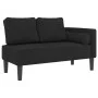 Sofá diván con cojines terciopelo negro de , Divanes - Ref: Foro24-4007576, Precio: 143,13 €, Descuento: %