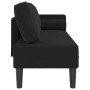 Sofá diván con cojines terciopelo negro de , Divanes - Ref: Foro24-4007576, Precio: 144,51 €, Descuento: %