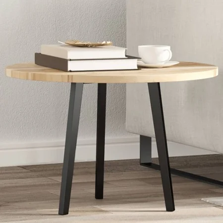Solid acacia wood round table top Ø60x2 cm by , Table tops - Ref: Foro24-4008684, Price: 40,43 €, Discount: %