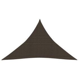 Toldo de vela marrón HDPE 160 g/m² 5x5x6 m de vidaXL, Sombrillas - Ref: Foro24-311815, Precio: 39,55 €, Descuento: %