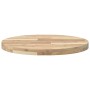 Tablero de mesa redondo madera maciza de acacia Ø60x4 cm de , Tableros para mesas - Ref: Foro24-4008690, Precio: 65,74 €, Des...