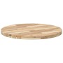 Tablero de mesa redondo madera maciza de acacia Ø80x4 cm de , Tableros para mesas - Ref: Foro24-4008692, Precio: 120,89 €, De...