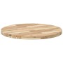 Tablero de mesa redondo madera maciza de acacia Ø80x4 cm de , Tableros para mesas - Ref: Foro24-4008692, Precio: 120,89 €, De...