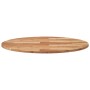 Tablero de mesa redondo madera maciza de acacia Ø90x2 cm de , Tableros para mesas - Ref: Foro24-4008699, Precio: 90,86 €, Des...