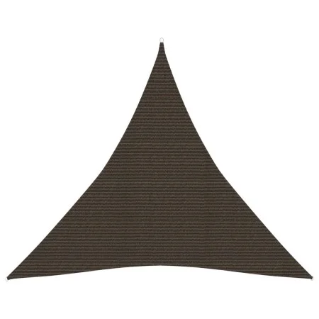 Sail awning HDPE brown 160 g/m² 4x4x4 m by vidaXL, Umbrellas - Ref: Foro24-311808, Price: 32,83 €, Discount: %