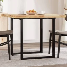 Solid acacia wood square table top 90x90x4 cm by , Table tops - Ref: Foro24-4008717, Price: 152,10 €, Discount: %