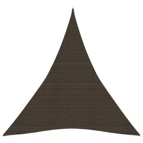 Toldo de vela HDPE marrón 160 g/m² 4x5x5 m de vidaXL, Sombrillas - Ref: Foro24-311811, Precio: 27,77 €, Descuento: %