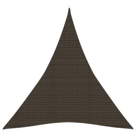 Toldo de vela HDPE marrón 160 g/m² 4x5x5 m de vidaXL, Sombrillas - Ref: Foro24-311811, Precio: 34,74 €, Descuento: %