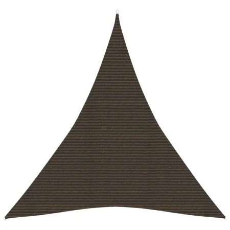 Toldo de vela HDPE marrón 160 g/m² 4x5x5 m de vidaXL, Sombrillas - Ref: Foro24-311811, Precio: 27,77 €, Descuento: %
