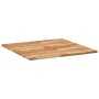 Tablero de mesa cuadrado madera maciza acacia 80x80x2 cm de , Tableros para mesas - Ref: Foro24-4008722, Precio: 83,22 €, Des...