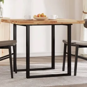 Tablero de mesa cuadrado madera maciza acacia 90x90x4 cm de , Tableros para mesas - Ref: Foro24-4008729, Precio: 160,35 €, De...