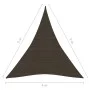 Toldo de vela HDPE marrón 160 g/m² 4x5x5 m de vidaXL, Sombrillas - Ref: Foro24-311811, Precio: 27,77 €, Descuento: %