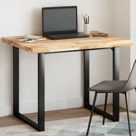 Rectangular solid acacia wood table top 100x80x4 cm by , Table tops - Ref: Foro24-4008797, Price: 163,91 €, Discount: %