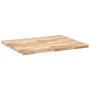 Tablero de mesa rectangular madera maciza acacia 100x80x4 cm de , Tableros para mesas - Ref: Foro24-4008797, Precio: 167,55 €...