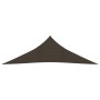 Toldo de vela HDPE marrón 160 g/m² 2,5x2,5x3,5 m de vidaXL, Sombrillas - Ref: Foro24-311801, Precio: 17,04 €, Descuento: %