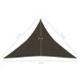 Toldo de vela HDPE marrón 160 g/m² 2,5x2,5x3,5 m de vidaXL, Sombrillas - Ref: Foro24-311801, Precio: 16,72 €, Descuento: %