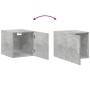 Armario de pared madera ingeniería gris hormigón 40x42,5x40 cm de , Aparadores - Ref: Foro24-846099, Precio: 35,27 €, Descuen...