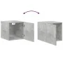 Wandschrank aus Holzwerkstoff in Grau-Betonoptik, 40x42,5x40 cm. von , Sideboards - Ref: Foro24-846099, Preis: 34,85 €, Rabat...