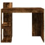 Escritorio madera de ingeniería roble ahumado 103,5x56,5x94 cm de , Escritorios - Ref: Foro24-847979, Precio: 92,01 €, Descue...