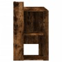 Escritorio madera de ingeniería roble ahumado 103,5x56,5x94 cm de , Escritorios - Ref: Foro24-847979, Precio: 92,01 €, Descue...