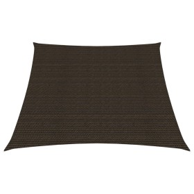 Toldo de vela HDPE marrón 160 g/m² 3/4x2 m de vidaXL, Sombrillas - Ref: Foro24-311818, Precio: 19,49 €, Descuento: %