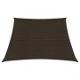 Toldo de vela HDPE marrón 160 g/m² 3/4x2 m de vidaXL, Sombrillas - Ref: Foro24-311818, Precio: 19,28 €, Descuento: %