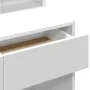Tocador con espejo blanco 80x41x144,5 cm de , Tocadores para dormitorios - Ref: Foro24-848171, Precio: 95,17 €, Descuento: %