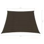 Toldo de vela HDPE marrón 160 g/m² 3/4x2 m de vidaXL, Sombrillas - Ref: Foro24-311818, Precio: 19,28 €, Descuento: %