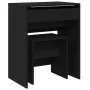 Frisiertisch mit schwarzem Hocker 60x40x113,5 cm von , Schlafzimmerkommoden - Ref: Foro24-848214, Preis: 103,00 €, Rabatt: %