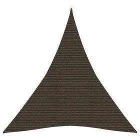 Toldo de vela HDPE marrón 160 g/m² 3x4x4 m de vidaXL, Sombrillas - Ref: Foro24-311805, Precio: 36,03 €, Descuento: %