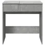 Dresser with concrete gray mirror 73x46.5x120 cm by , Bedroom Dressers - Ref: Foro24-848223, Price: 82,15 €, Discount: %