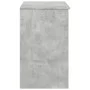 Dresser with concrete gray mirror 73x46.5x120 cm by , Bedroom Dressers - Ref: Foro24-848223, Price: 82,15 €, Discount: %