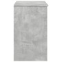 Tocador con espejo gris hormigón 73x46,5x120 cm de , Tocadores para dormitorios - Ref: Foro24-848223, Precio: 83,54 €, Descue...