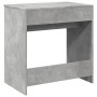 Tocador con espejo gris hormigón 73x46,5x120 cm de , Tocadores para dormitorios - Ref: Foro24-848223, Precio: 83,54 €, Descue...