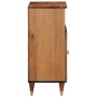 Armario auxiliar madera maciza de mango 60x33x75 cm de , Almacenamiento para CD y DVD - Ref: Foro24-358309, Precio: 85,89 €, ...