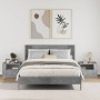 Mesita de noche de pared 2 uds color gris hormigón 45x30x35 cm de , Mesitas de noche - Ref: Foro24-848318, Precio: 68,57 €, D...