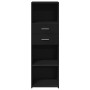 Aparador alto madera de ingeniería negro 40x42,5x124 cm de , Aparadores - Ref: Foro24-846160, Precio: 68,75 €, Descuento: %
