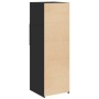 Aparador alto madera de ingeniería negro 40x42,5x124 cm de , Aparadores - Ref: Foro24-846160, Precio: 68,75 €, Descuento: %