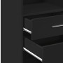 Aparador alto madera de ingeniería negro 40x42,5x124 cm de , Aparadores - Ref: Foro24-846160, Precio: 68,75 €, Descuento: %