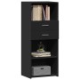 Aparador alto madera de ingeniería negro 50x42,5x124 cm de , Aparadores - Ref: Foro24-846174, Precio: 89,75 €, Descuento: %
