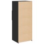 Aparador alto madera de ingeniería negro 50x42,5x124 cm de , Aparadores - Ref: Foro24-846174, Precio: 89,75 €, Descuento: %