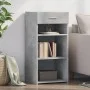 Aparador madera de ingeniería gris hormigón 45x42,5x93 cm de , Aparadores - Ref: Foro24-846323, Precio: 56,08 €, Descuento: %