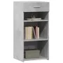 Aparador madera de ingeniería gris hormigón 45x42,5x93 cm de , Aparadores - Ref: Foro24-846323, Precio: 56,08 €, Descuento: %