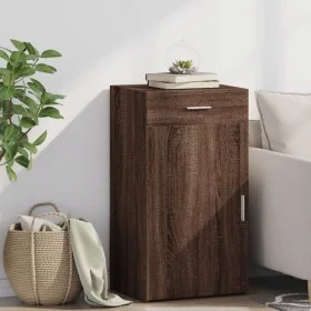Aparador de madera de ingeniería marrón roble 50x42,5x93 cm de , Aparadores - Ref: Foro24-846298, Precio: 83,32 €, Descuento: %