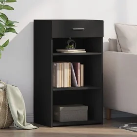 Aparador de madera de ingeniería negro 50x42,5x93 cm de , Aparadores - Ref: Foro24-846328, Precio: 70,86 €, Descuento: %