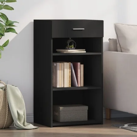 Aparador de madera de ingeniería negro 50x42,5x93 cm de , Aparadores - Ref: Foro24-846328, Precio: 70,86 €, Descuento: %