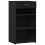 Aparador de madera de ingeniería negro 50x42,5x93 cm de , Aparadores - Ref: Foro24-846328, Precio: 70,86 €, Descuento: %