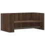 Estante de pared madera ingeniería marrón roble 70,5x35x30,5 cm de , Estantes y estanterías - Ref: Foro24-848457, Precio: 30,...