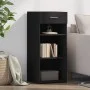 Aparador de madera de ingeniería negro 40x42,5x93 cm de , Aparadores - Ref: Foro24-846314, Precio: 64,32 €, Descuento: %