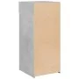 Aparador de madera de ingeniería gris hormigón 40x42,5x93 cm de , Aparadores - Ref: Foro24-846316, Precio: 60,14 €, Descuento: %